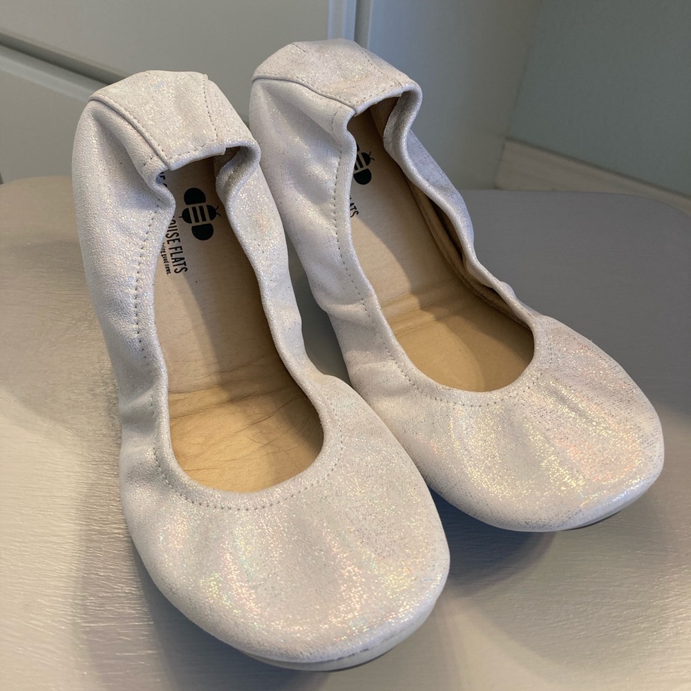 Storehouse Flats- Glisten Suede- 9